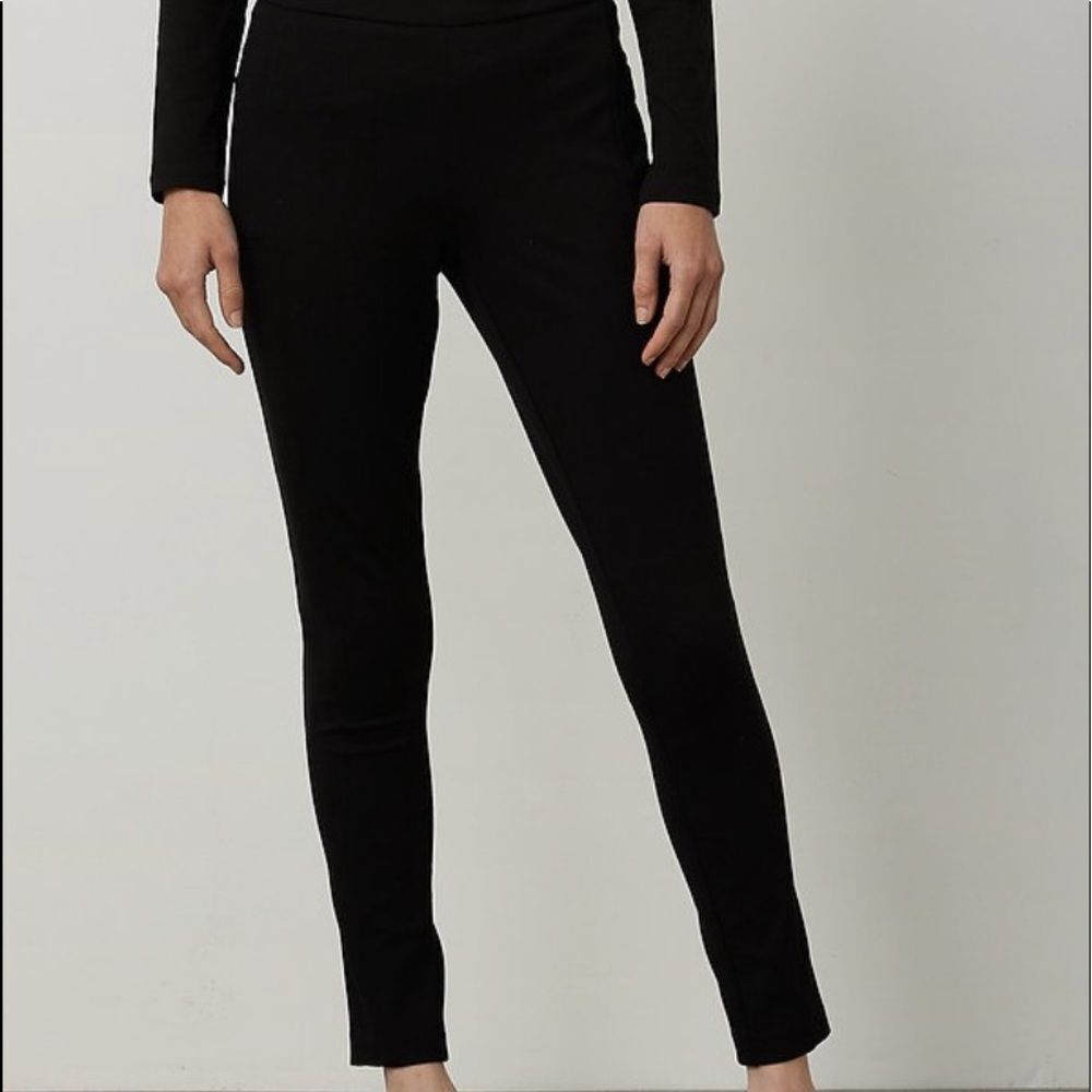 JOSEPH RIBKOFF Black Straight Flattering Slim Leg Pants Slacks size 16